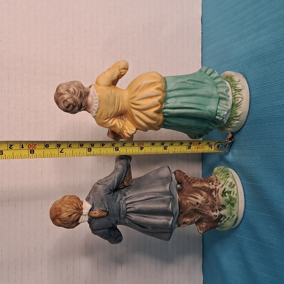 Vintage figurines couple - Picture 4 of 7